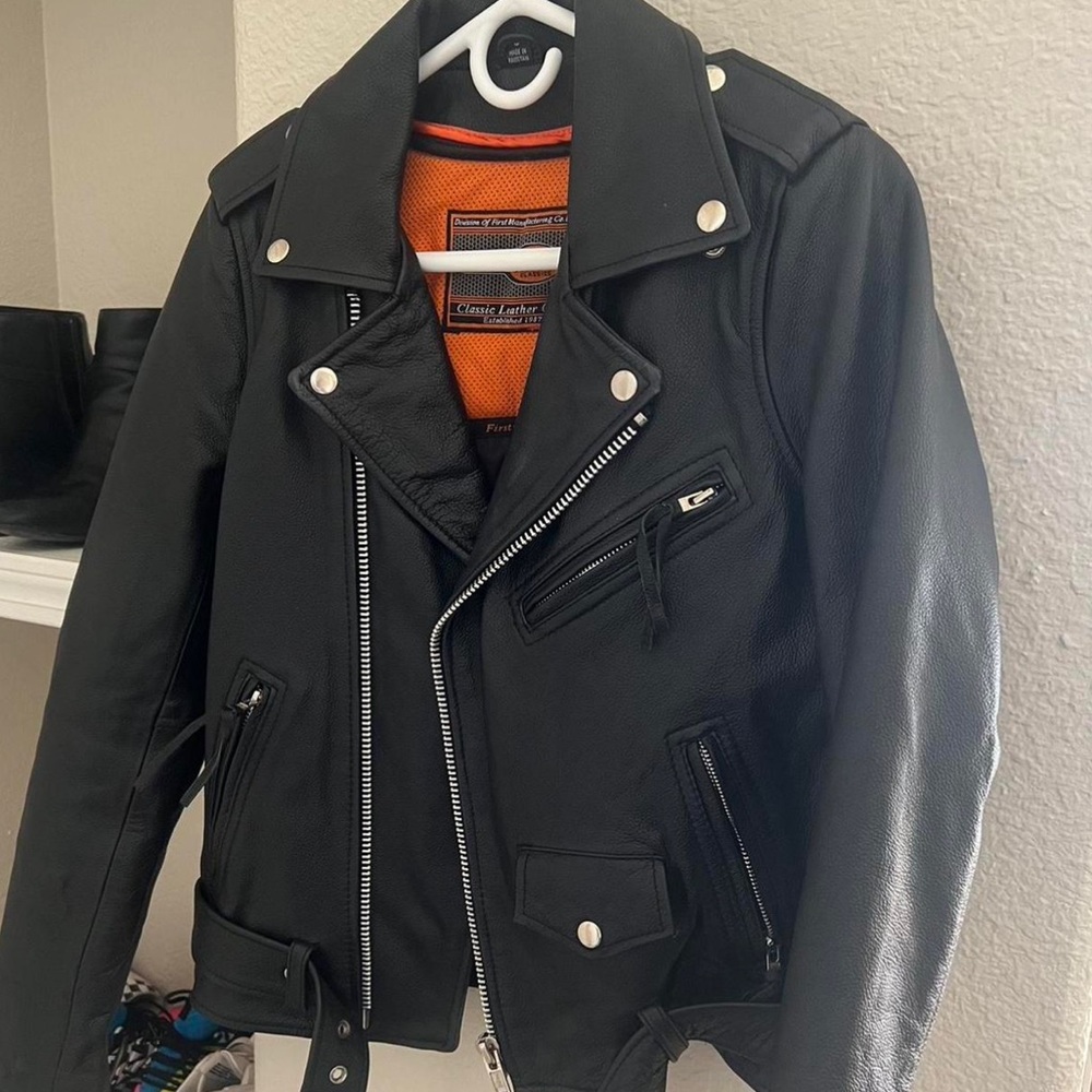 First Classics Vintage Leather Jacket - image 4